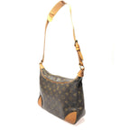 Louis Vuitton Shoulder Bag Monogram Boulogne 30 Inner Pocket Damaged — view 3