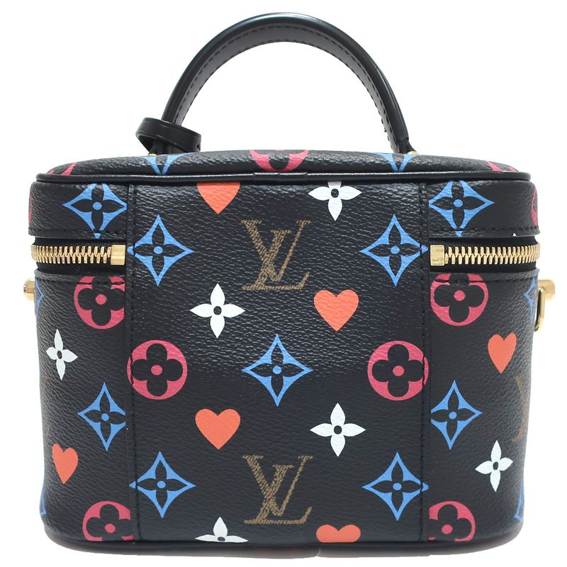 Louis Vuitton Vanity PM Monogram Gameon Black Gdhardware — view 3