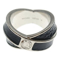 Louis Vuitton Bag Entrelac Ring Monogram Eclipse Silver Black