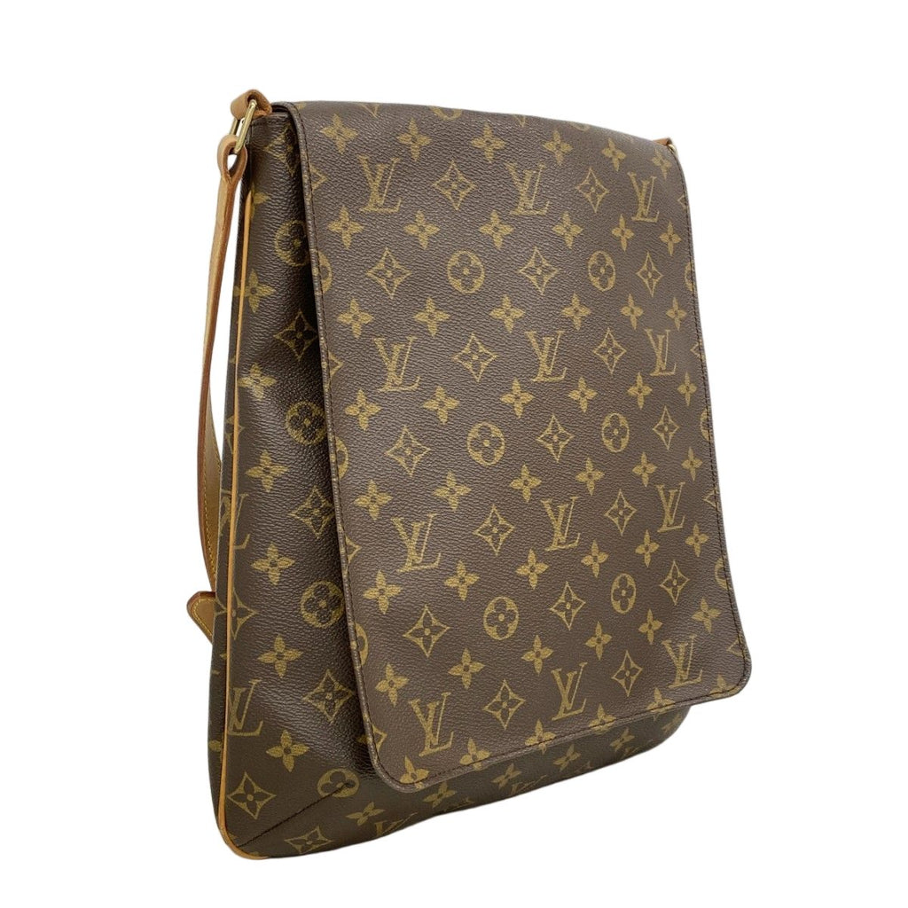 Louis Vuitton Shoulder Bag Monogram Musette Brown — view 2