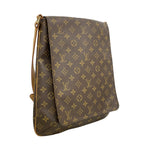 Louis Vuitton Shoulder Bag Monogram Musette Brown — view 2