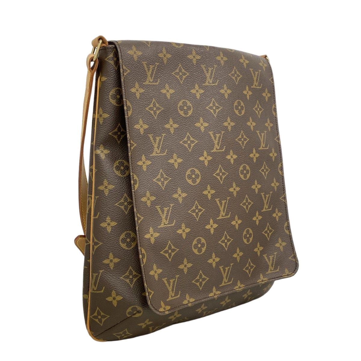 Louis Vuitton Shoulder Bag Monogram Musette Brown — view 2