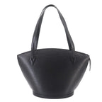 Louis Vuitton Epi Saint Jacques Shopping Tote Leather Noir Black