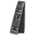 Chanel 20 B Aa7074 Mouton Lined 100% Cashmere Coco Mark Logo Design Tippet Shawl