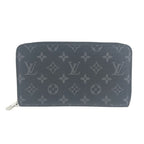 Louis Vuitton Wallet Zippy Organizer NM Monogram Eclipse Canvas