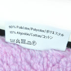 Loewe Cotton Logo Large Shearling Scarf Shawl Multicolor — view 8