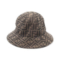 Fendi Hat Zucca Bucket Kids Beige Hat