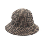 Fendi Hat Zucca Bucket Kids Beige Hat