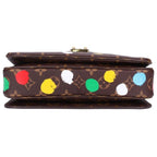 Louis Vuitton Pochette Metis MM Painted Dot Monogram Shoulder Bag — view 4
