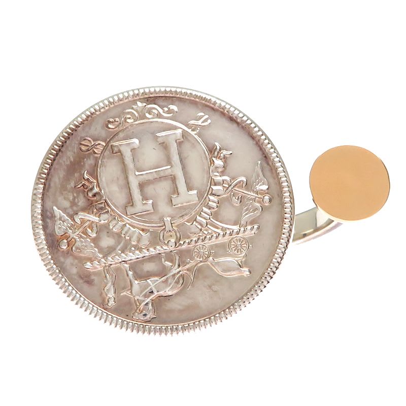 Hermes 50 SV 925 Exlibris Ring — view 5