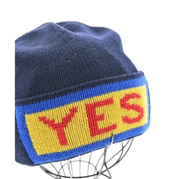 Fendi Knit Cap Beanie Navy Blue — view 3