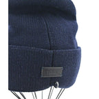 Fendi Knit Cap Beanie Navy Blue — view 4