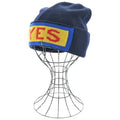 Fendi Knit Cap Beanie Navy Blue