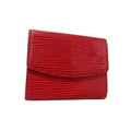 Louis Vuitton Coin Case Porte Monnaie Sample Castilian Red Epi