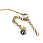 Dior Necklace Pendant Vintage Heart Motif Rhinestone Gold — view 7