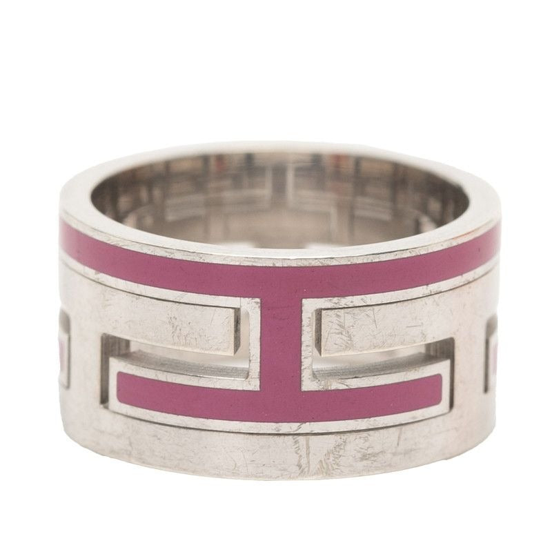 Hermes Move Ashe Ring 49 SV 925 Silver