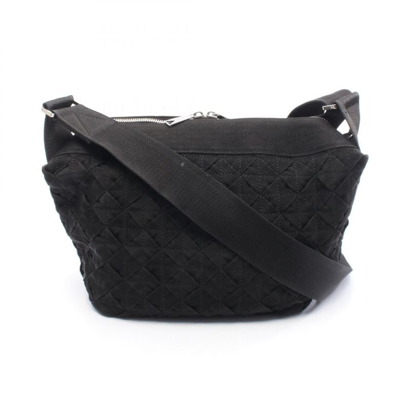 Bottega Veneta Shoulder Bag Intrecciato Webbing Black — view 2