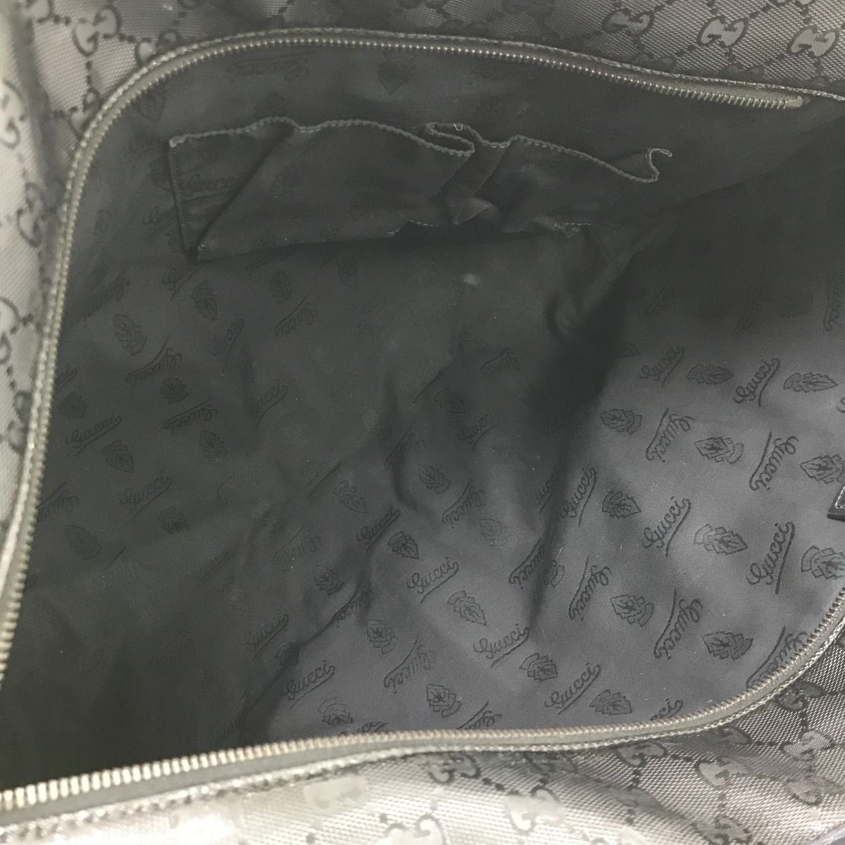 Gucci Tote Bag with Stains Inside Black — view 8