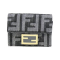 Fendi Wallet Canvas Black