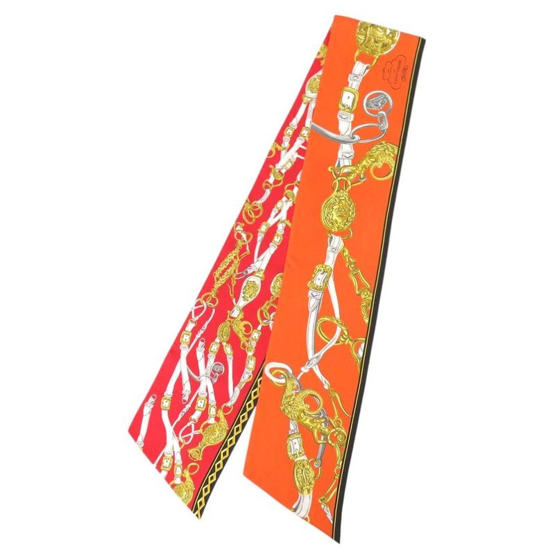 Hermes Brides De Gala Maxi Twilly Scarf Silk