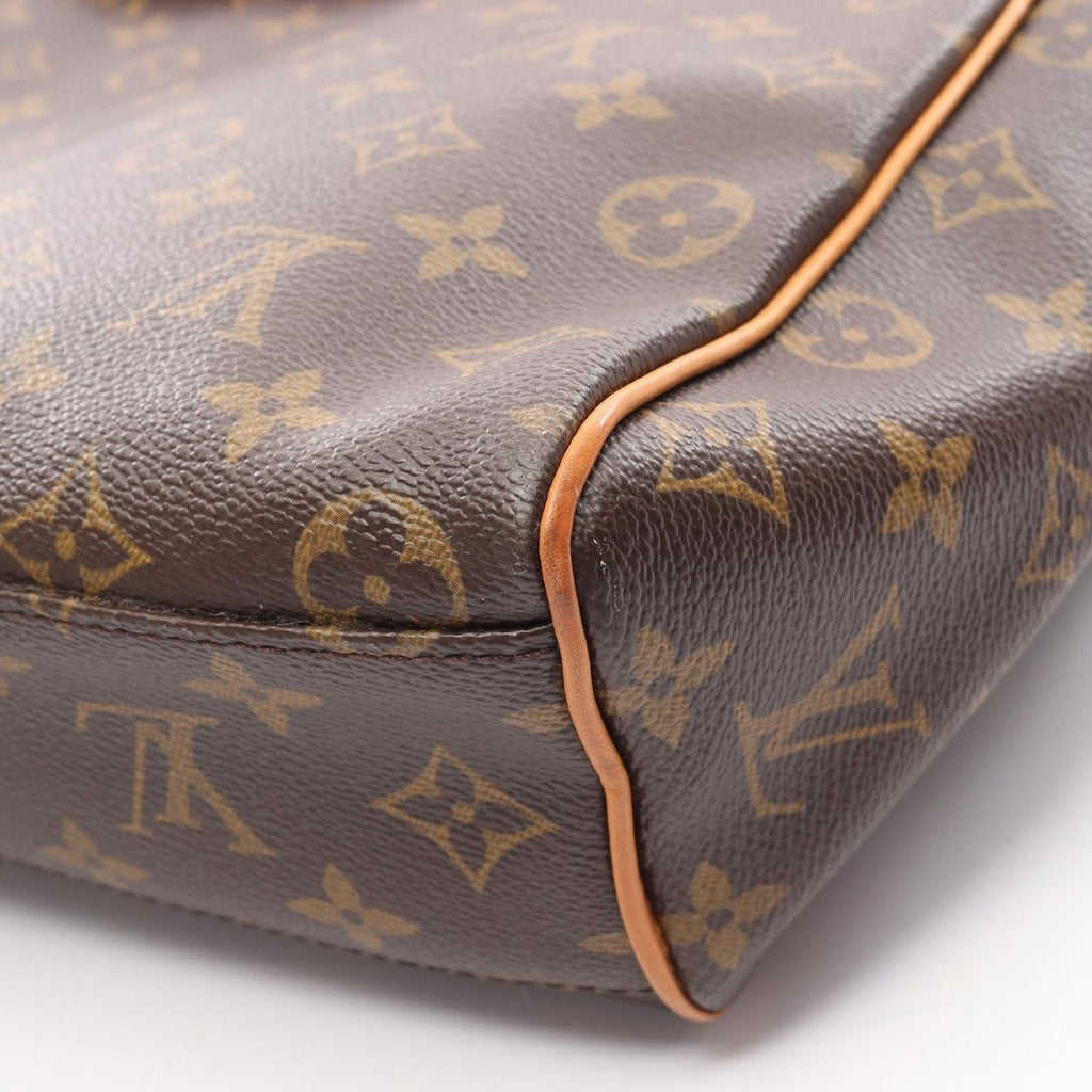 Louis Vuitton Shoulder Bag Valmi GM Canvas Leather — view 9