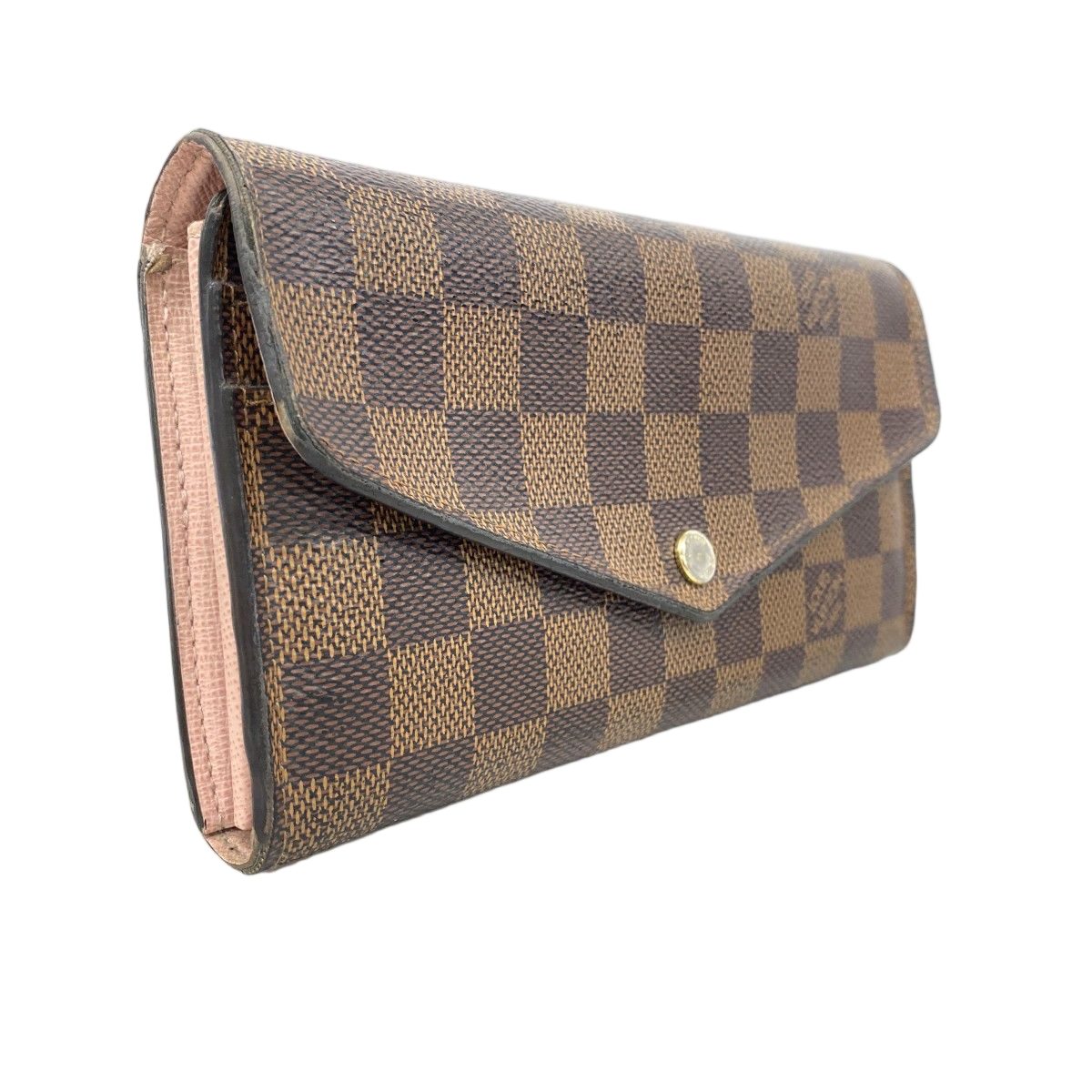 Louis Vuitton Wallet Damier Portefeuille Sarah Rose Velours — view 2