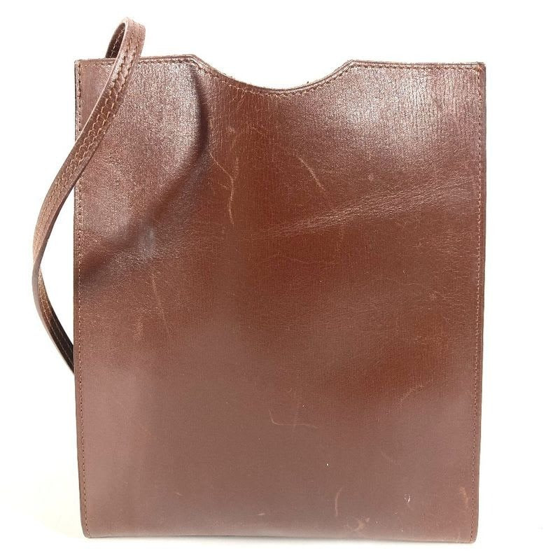 Hermes Shoulder Bag Onimetou Box Calf Havana Brown