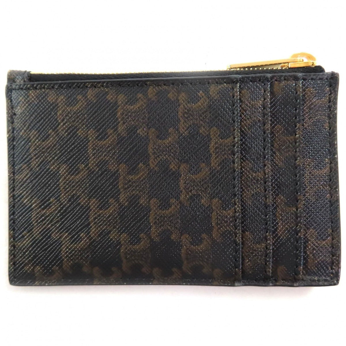 Celine Triomphe Canvas Fragment Case Pass — view 3