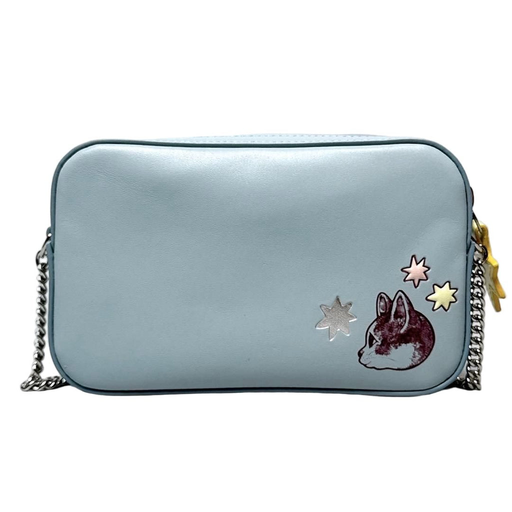 Gucci Yuko Higuchi Chain Shoulder Bag Blue — view 2