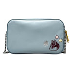 Gucci Yuko Higuchi Chain Shoulder Bag Blue — view 2