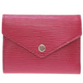 Louis Vuitton Epi Portefeuille Victorine Compact Wallet Fuchsia Trifold