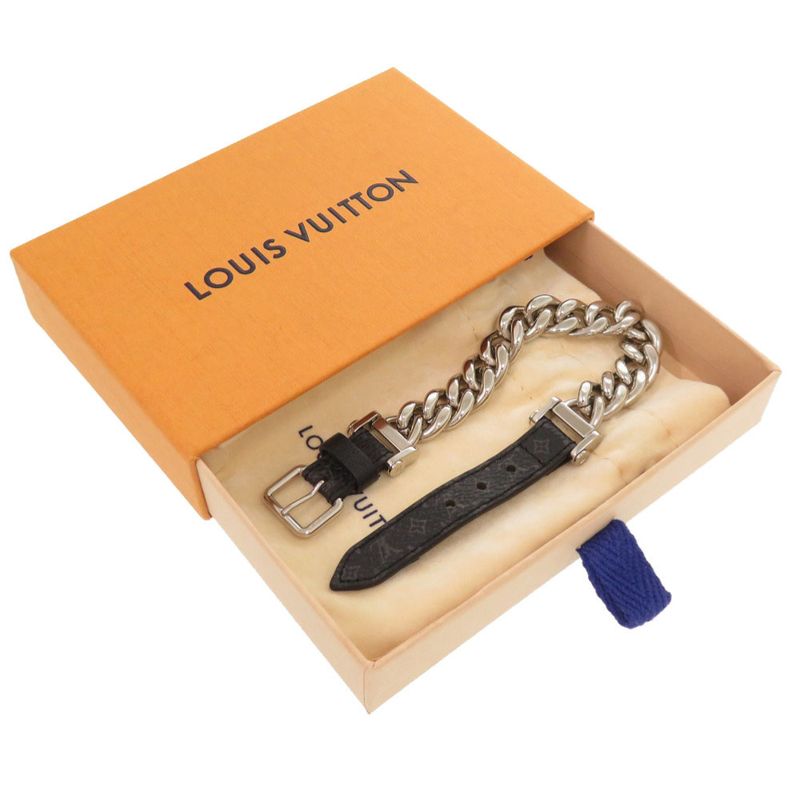 Louis Vuitton Bracelet Chain Monogram Eclipse Accessories — view 3