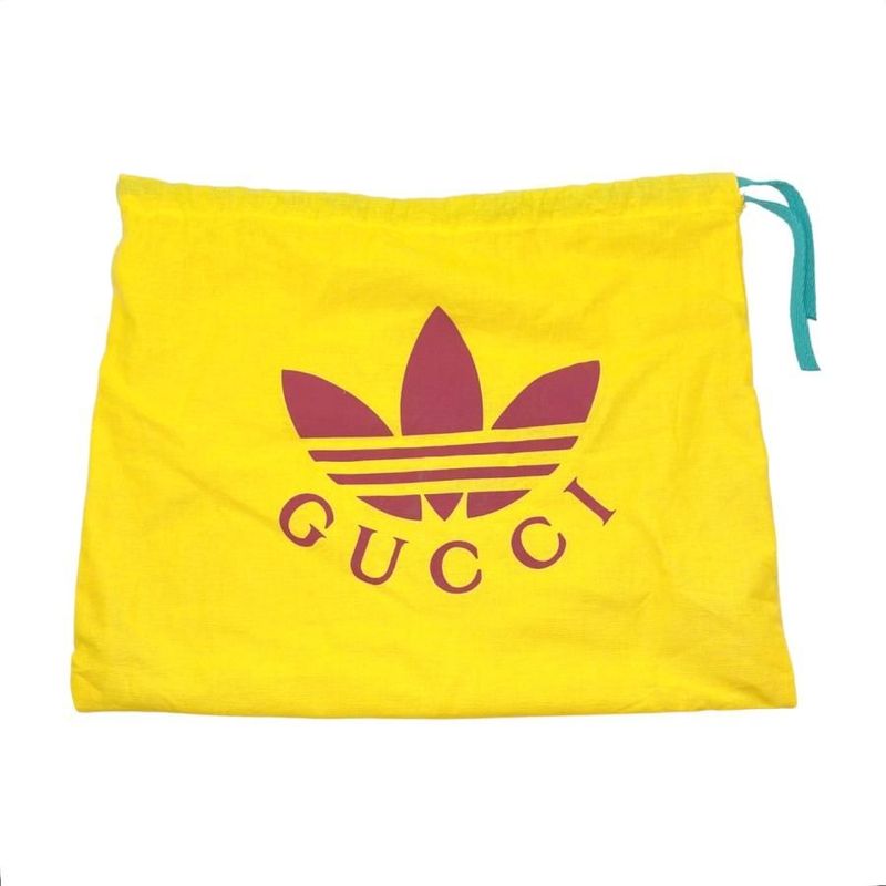 Gucci Adidas Collaboration Shoulder Bag Horsebit Logo Chain Black — view 9