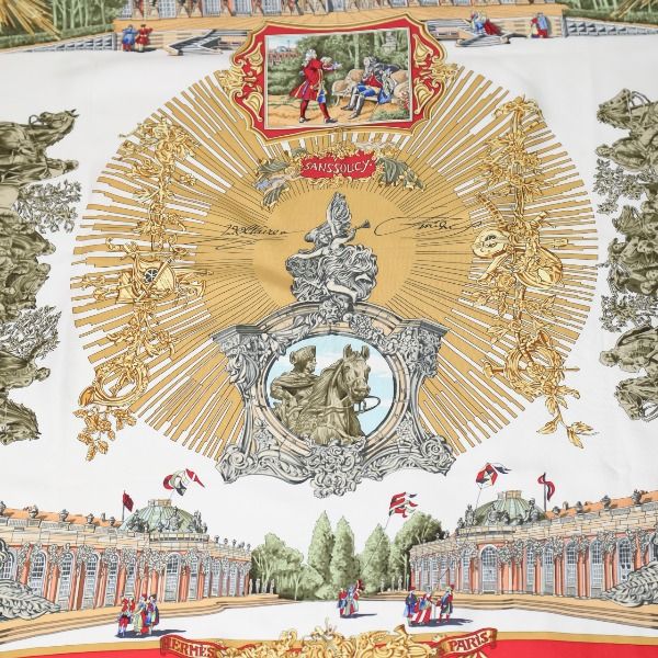 Hermes Carre 90 Frederic-ii Scarf — view 2
