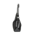 Gucci Zip Shoulder Hobo Black GG Nylon Canvas AB — view 4
