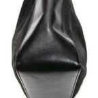 Gucci Zip Shoulder Hobo Black GG Nylon Canvas AB — view 8