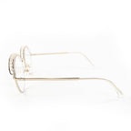 Chanel 4247 Coco Mark Faux Pearl Sunglasses — view 4