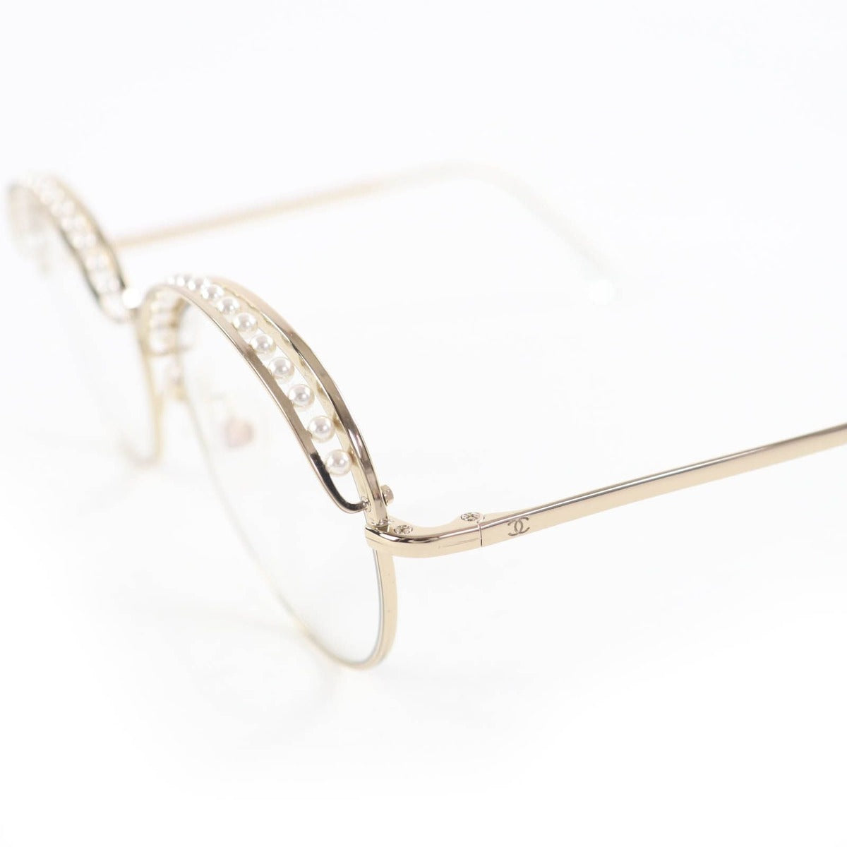 Chanel 4247 Coco Mark Faux Pearl Sunglasses — view 7