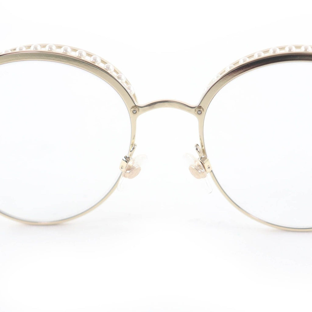 Chanel 4247 Coco Mark Faux Pearl Sunglasses — view 8