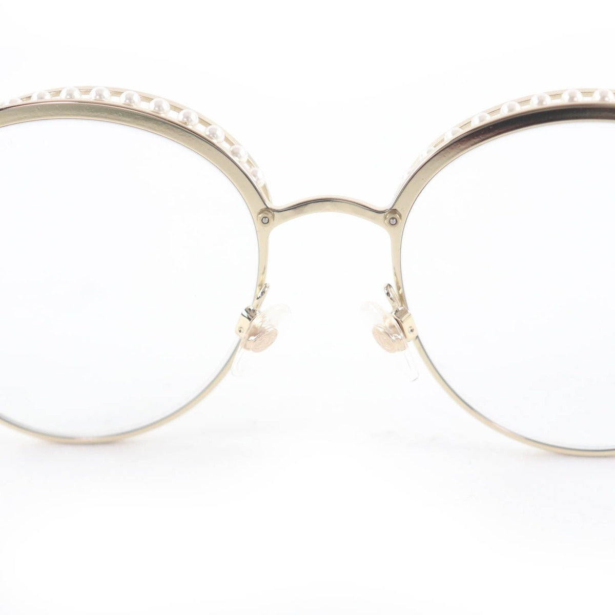 Chanel 4247 Coco Mark Faux Pearl Sunglasses — view 8