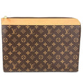 Louis Vuitton Clutch Pochette Jour Monogram Canvas Brown