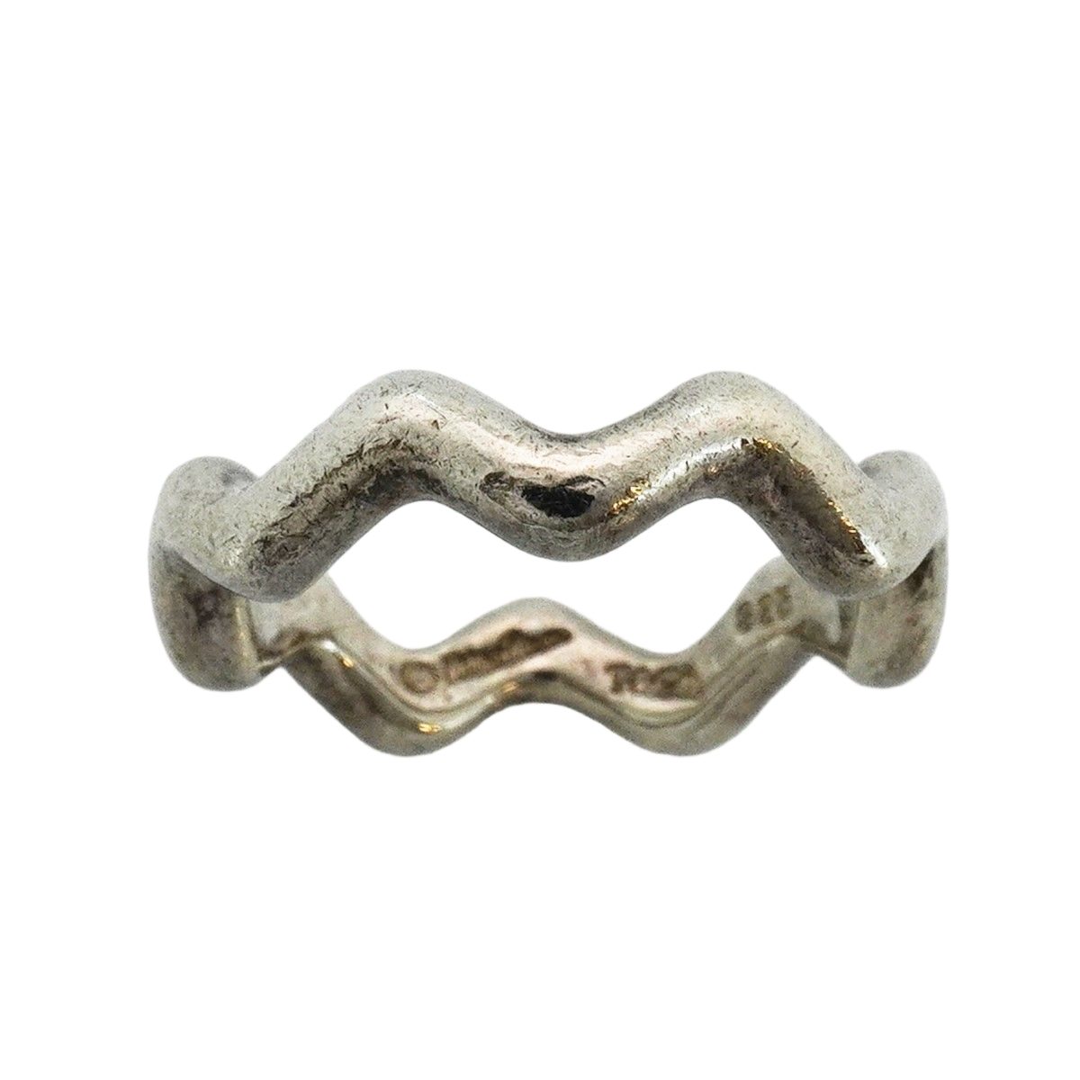 Tiffany & Co Ring Zigzag 925 Sterling Silver — view 2