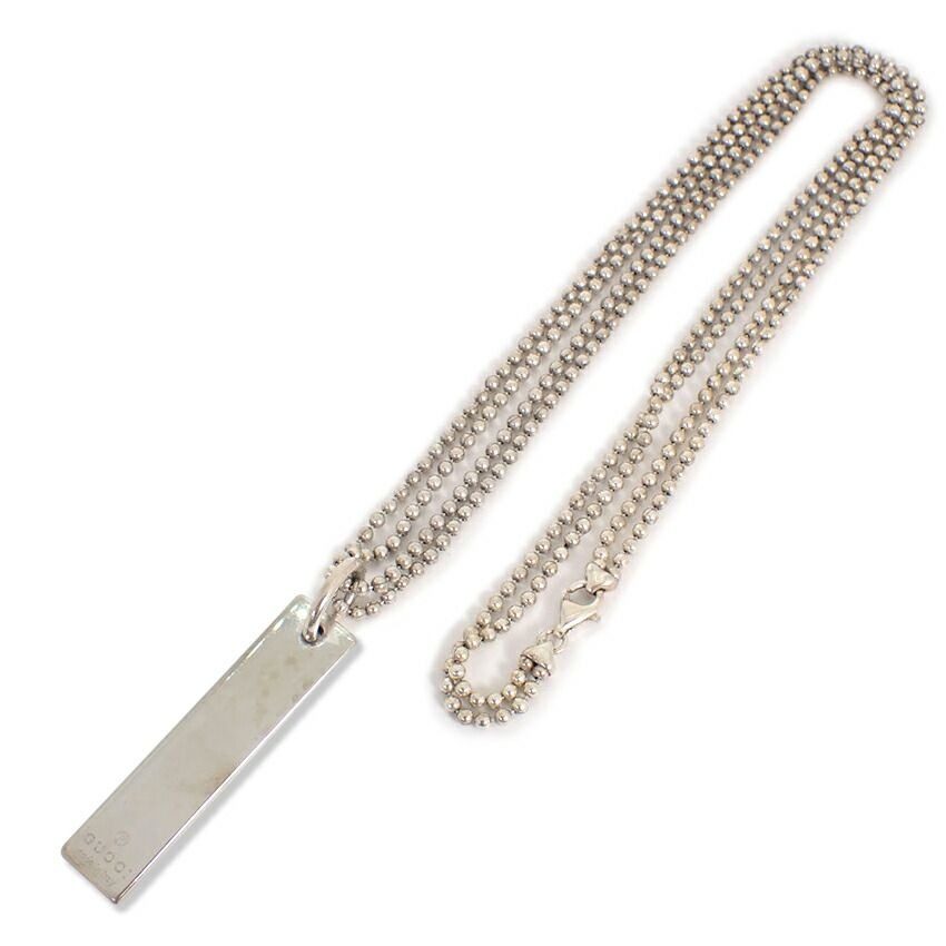 Gucci 925 Double Ball Chain Necklace