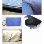 Louis Vuitton Ub3106 Epi Denim Neverfull MM Tote Bag Leather — view 5