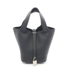 Hermes Handbag Picotin Lock PM Black Leather — view 2