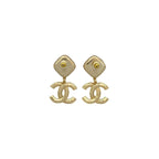 Chanel Coco Mark Plastic Earrings Accessories Small 22AS — view 7