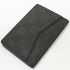 Louis Vuitton Bifold Card Case Pass Damier Infini Onyx Organizer De Poche — view 4