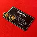 Chanel Vintage Coco Mark Earrings Ear Cuff Accessory Gold Black 96A