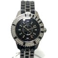 Dior Watch Crystal Diamond Bezel SS Silver