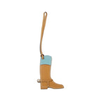 Hermes Paddock Boots Bag Charm Naturel Sable